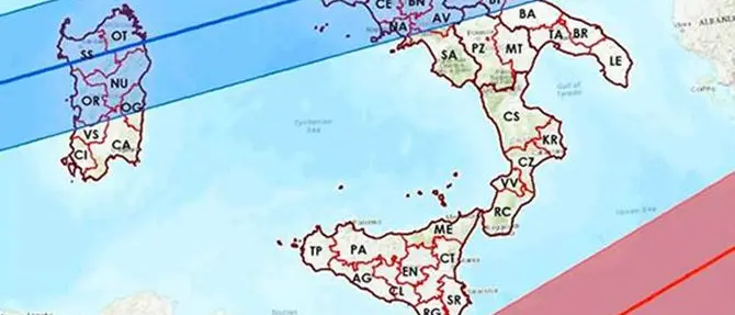 Il satellite cinese fuori controllo non cadrà sulla Calabria