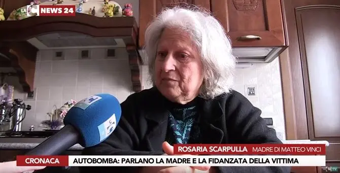 Autobomba a Limbadi, la mamma di Matteo: «Non abbiamo paura, mio figlio eroe italiano» - VIDEO