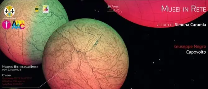 Al Museo dei Brettii di Cosenza, “Capovolto” di Giuseppe Negro