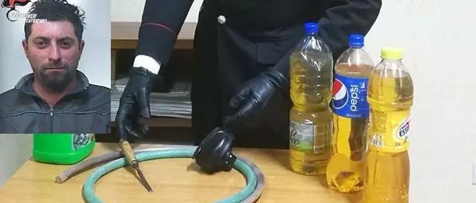 Montepaone, sorpreso mentre tenta di rubare gasolio da uno scuolabus