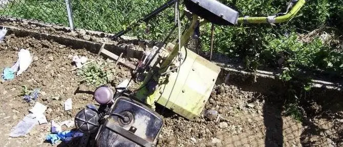 Tragedia a Bisignano, muore tra le lame della motozappa