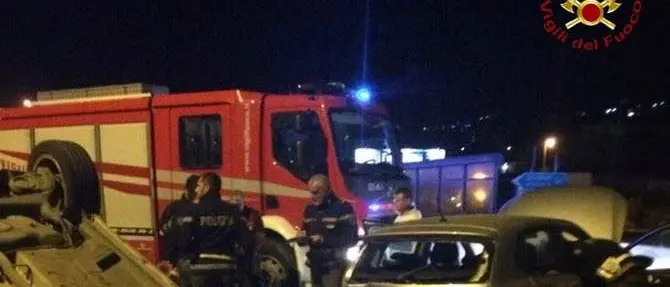 Incidente all’imbocco della galleria “Spirito Santo” a Reggio, 3 auto coinvolte