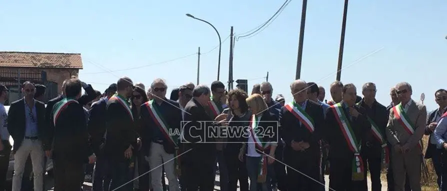 Viabilità, i sindaci della Locride ancora in corteo: «Ritardi inaccettabili» - VIDEO