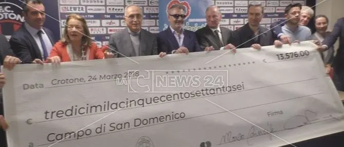 Partita di beneficenza a Crotone per il nuovo campetto della chiesa