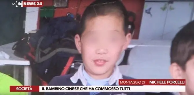 Pizzo “adotta” un bimbo cinese dopo la morte del padre - VIDEO