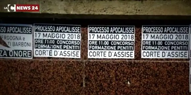 I manifesti contro quel pentito che fa paura - VIDEO