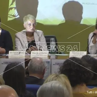 Certezza della pena, la proposta di legge della madre di Giuseppe Parretta - VIDEO