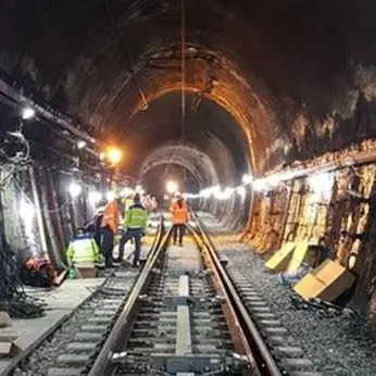 Treno deragliato, terminati i lavori della galleria Cosenza-Paola