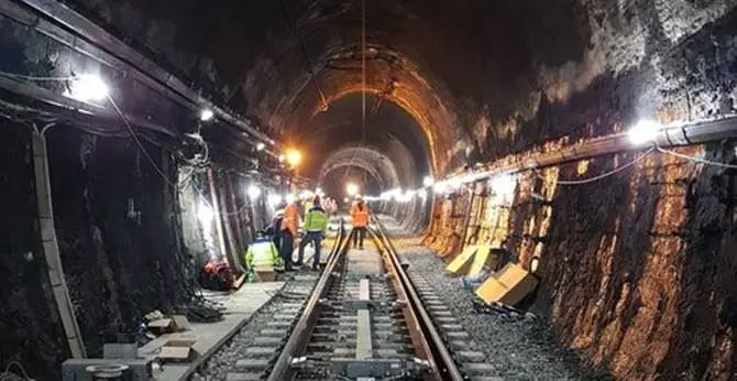 Treno deragliato, terminati i lavori della galleria Cosenza-Paola