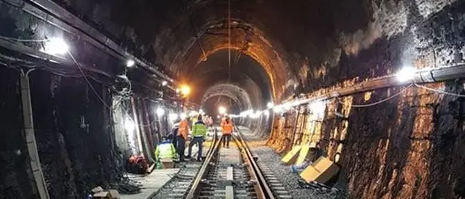 Treno deragliato, terminati i lavori della galleria Cosenza-Paola