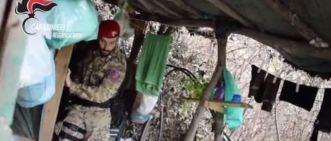 Viaggio nel covo del latitante Girolamo Facchineri - VIDEO
