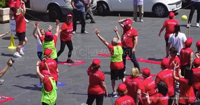 Pizzo e la cultura dello sport nella terza età con “GinnastichiAmo” - VIDEO