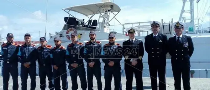 Eroi del mare, la motovedetta Cp 265 torna a Vibo Marina