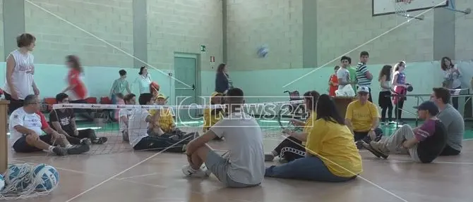 Crotone, a scuola con la Nazionale di Calcio Amputati - VIDEO