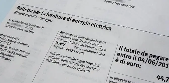 “Bolletta pazza”, il giudice dà ragione al consumatore