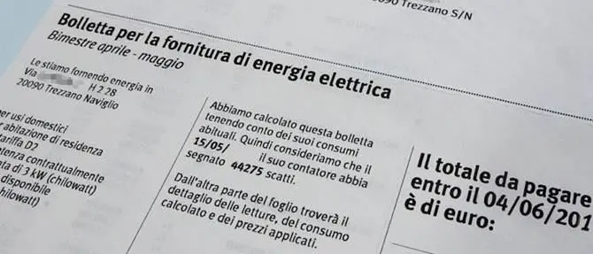 “Bolletta pazza”, il giudice dà ragione al consumatore