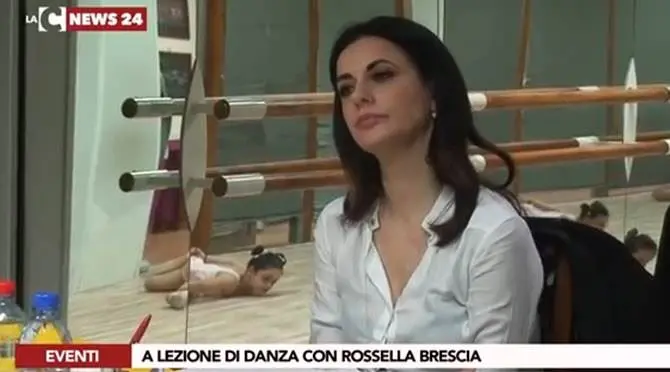 A lezione di danza con Rossella Brescia - VIDEO