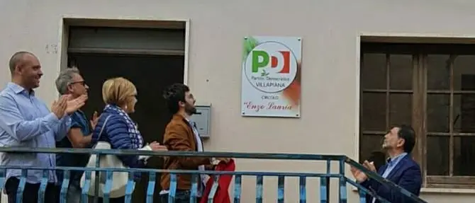 Villapiana, il circolo del Pd intitolato ad Enzo Lauria - VIDEO