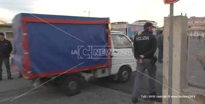 Catanzaro, spostamento del mercato di Lido: sfiorata la rissa -VIDEO