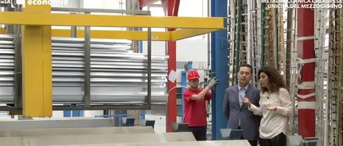 Metalmeccanica calabrese che contrasta la crisi e si fa spazio sui mercati - VIDEO