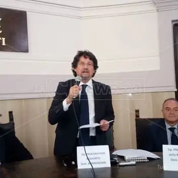 Bombardieri saluta Catanzaro e vola a Reggio, Gratteri: «Sarà un grande procuratore» - VIDEO