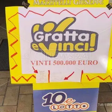 Gratta e vinci da record a Limbadi, vinti 500mila euro - VIDEO