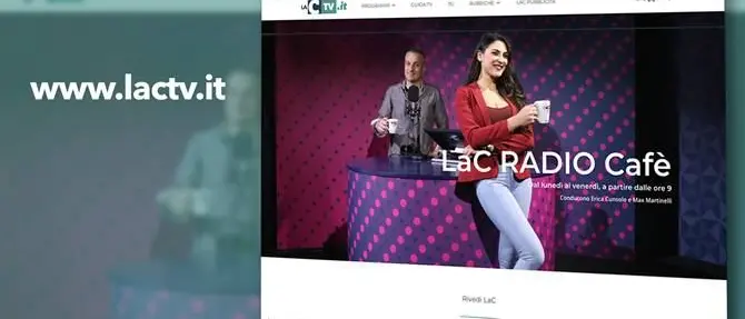 Online il nuovo sito web di LaC Tv