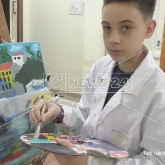 L'arte di Francesco: la pittura vince sulla sindrome di Asperger - VIDEO