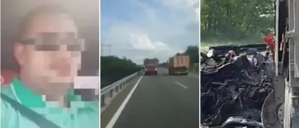 Sorpassa mentre fa una diretta Facebook e provoca una strage: 9 morti