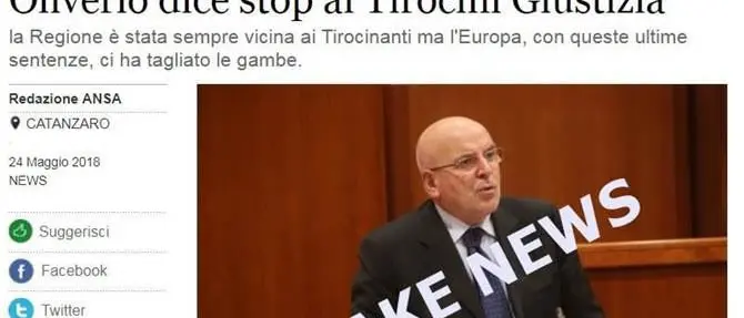 Spunta fake news sui tirocini: l'ira di Oliverio