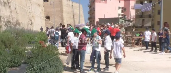 Crotone, Italia Nostra rilancia l'sos sul Castello e sugli stemmi Imperiale e Viceregnale