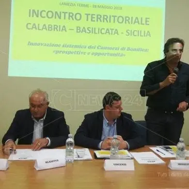 Puntare sull'innovazione, i Consorzi di bonifica del Sud si riuniscono a Lamezia -VIDEO