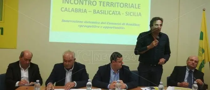 Puntare sull'innovazione, i Consorzi di bonifica del Sud si riuniscono a Lamezia -VIDEO