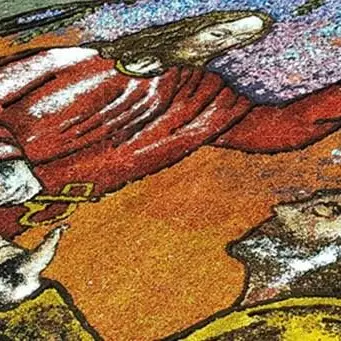 Petali e fede, a Potenzoni la 26esima edizione dell'Infiorata - VIDEO