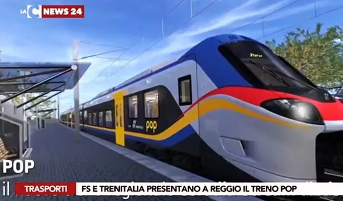 Reggio Calabria, presentato il treno regionale Pop - VIDEO