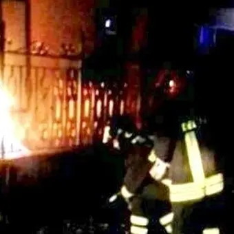 In fiamme conduttura del gas: disavventura per un turista