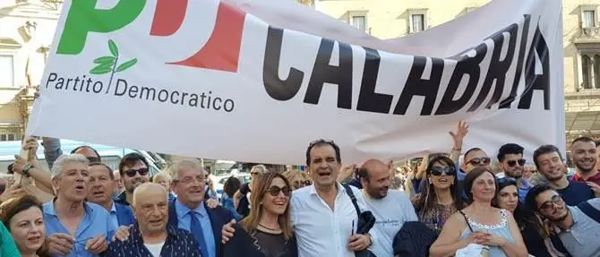 Il Pd calabrese a Roma per la manifestazione nazionale