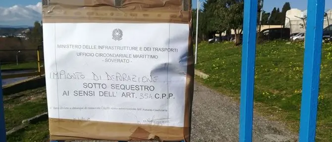 Depuratore sequestrato a Catanzaro, tre indagati