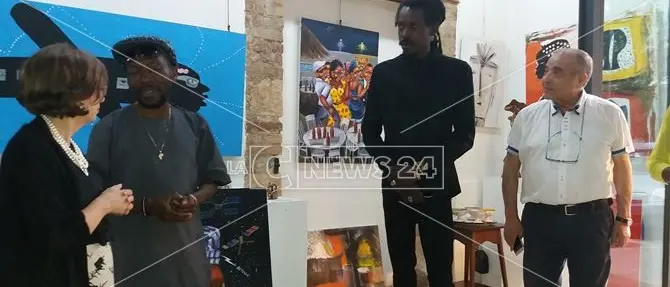 Cosenza, mescolanza artistica alla Galleria Marano -FOTO