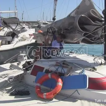 Vivere il mare senza barriere: Marco, velista disabile, fa tappa a Crotone -VIDEO