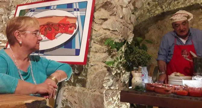 Il tour enogastronomico di Lidia Bastianich fa tappa a Badolato