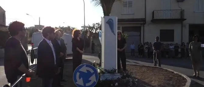 Siderno, un monumento nel ricordo delle vittime della strada