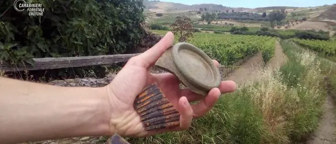 Resti di un sito brettio, sorprendente scoperta nel Crotonese
