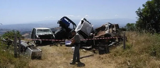 Sequestrata una discarica abusiva nel Parco del Pollino