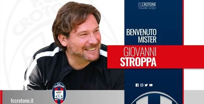 F.C. Crotone, Giovanni Stroppa è il nuovo allenatore