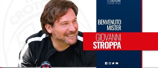F.C. Crotone, Giovanni Stroppa è il nuovo allenatore