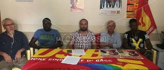 L'Usb scende in piazza in nome di Soumaila Sako