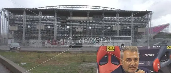 Il Crotone potrà giocare ancora in casa, stadio ridotto a 9mila posti -VIDEO
