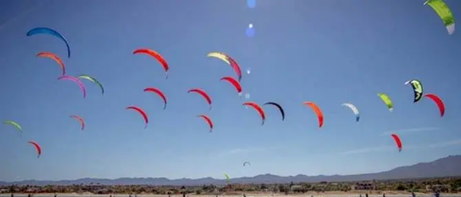 I campionati mondiali di Kitesurf a Gizzeria Lido