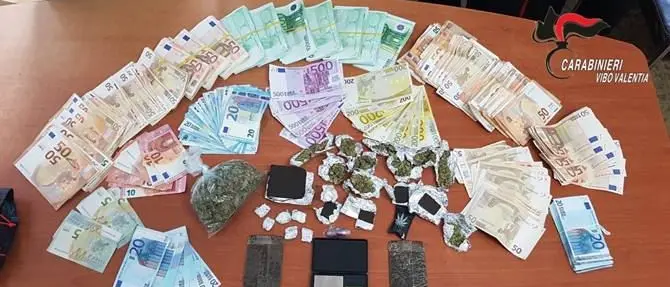 In auto smistavano la droga e in casa occultavano i guadagni: due arresti nel Vibonese